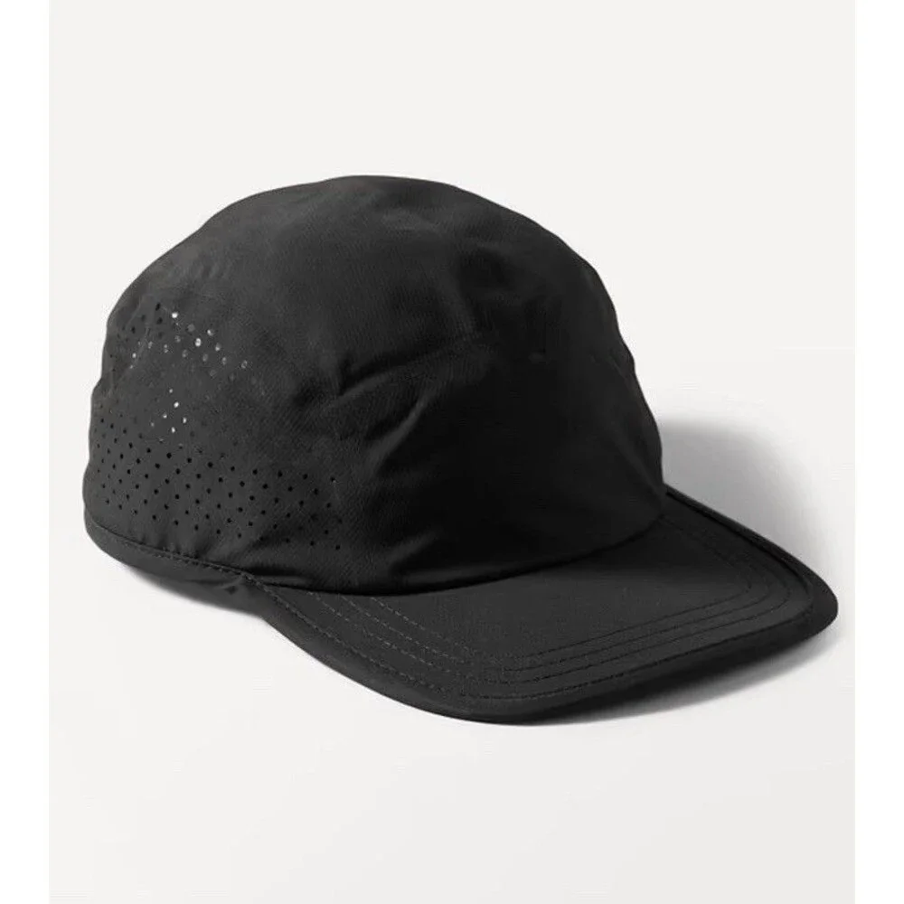 Athleta Pacesetter 2.0 WomensAdjustable Hat One Size Light Running Black NWT